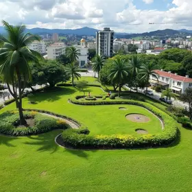 limpeza de 1 milhão de m² de áreas verdes