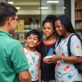 inclusão de pessoas com TEA no comércio