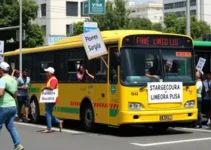 Greve de ônibus em Limeira