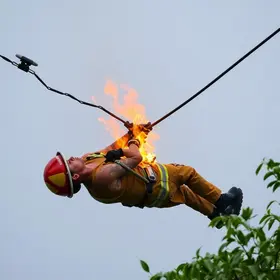 choque elétrico em Limeira