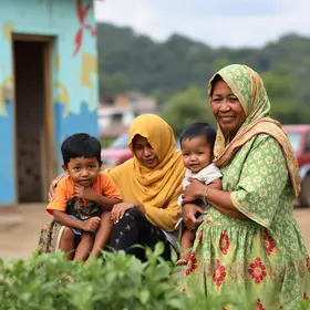 apoio a famílias em situação de vulnerabilidade