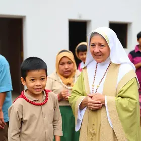 Visita da Mãe Peregrina Auxiliar