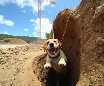cachorro resgatado