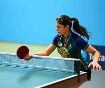 tênis de mesa feminino de Limeira