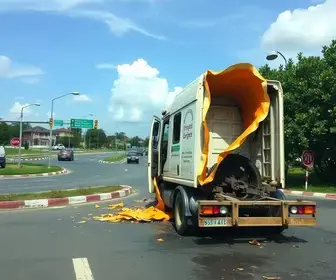 carreta tomba em Limeira